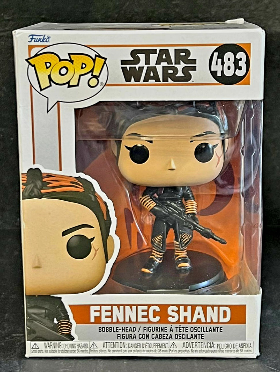 FUNKO POP!! Star Wars “Fennec Shand" Box #483