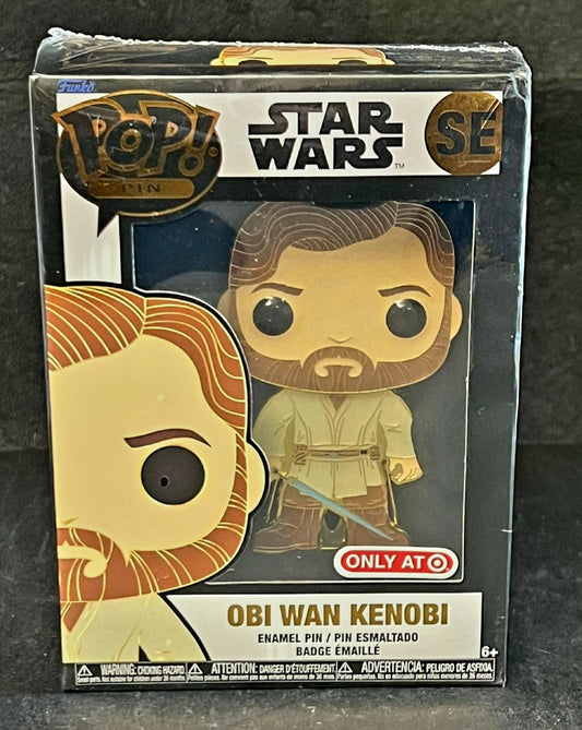 NIP *Funko Pop! "Obi Wan Kenobi" #SE Pop Enamel Pin