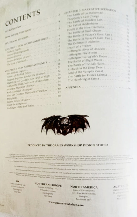 Warhammer: Nagash the End Times (Hardback 2-Book Set)