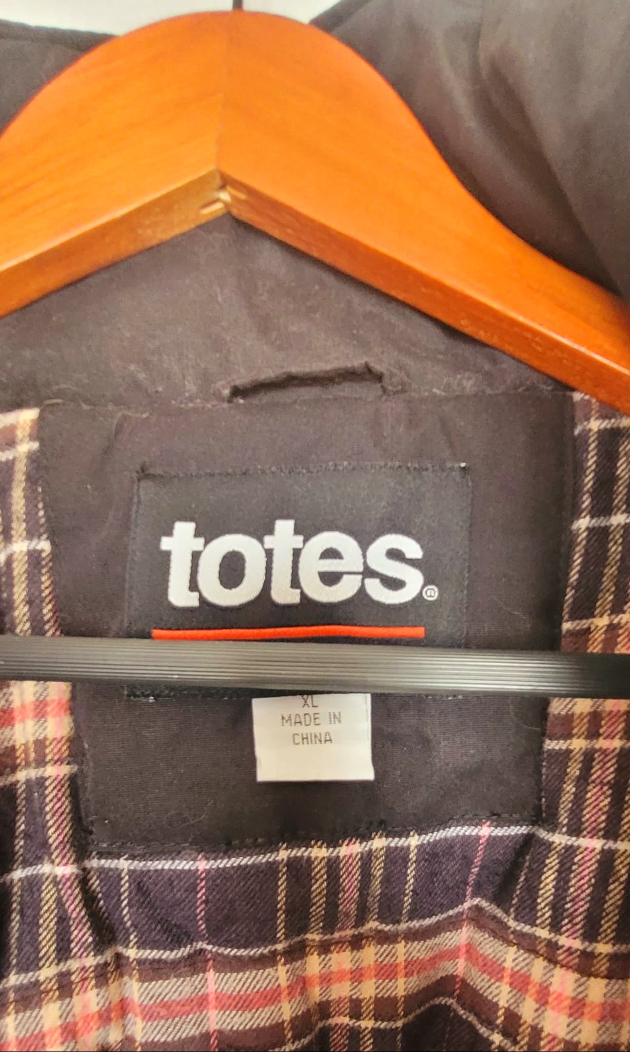 Men's Brown Warm Winter Jacket by Totes (Size XL)