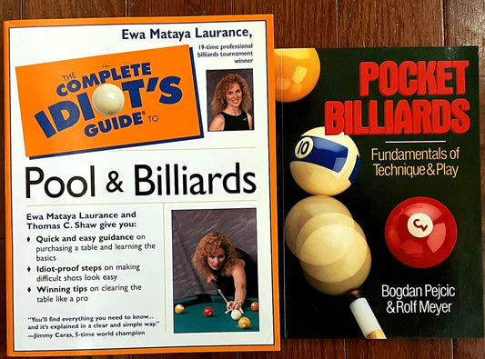 Learn New Techniques/Skill *Pool & Pocket Billiards (2 Books)