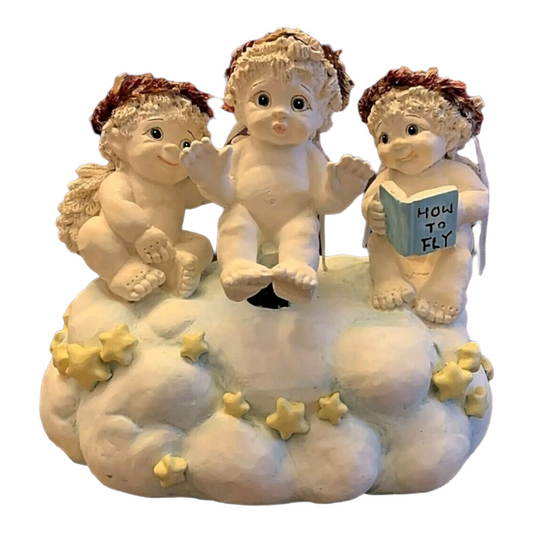 Dreamsicles Windup Musical Figure #DS281 'The Flying Lesson '95 (Only Just Begun)