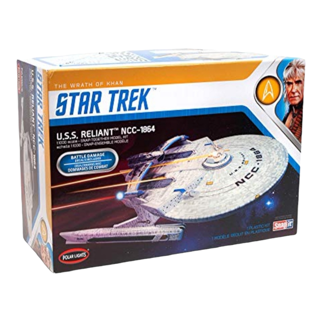 NEW *Polar Lights (Star Trek) USS Enterprise Reliant Wrath Khan Model #42 *1:1000