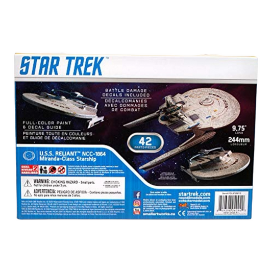 NEW *Polar Lights (Star Trek) USS Enterprise Reliant Wrath Khan Model #42 *1:1000