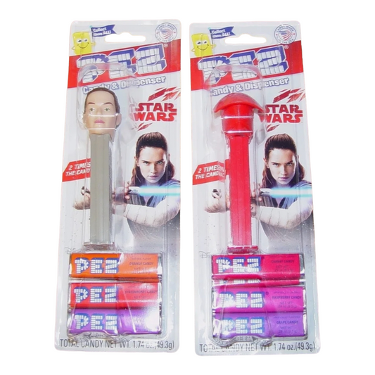 New *2 Star Wars PEZ Dispensers (Rey)