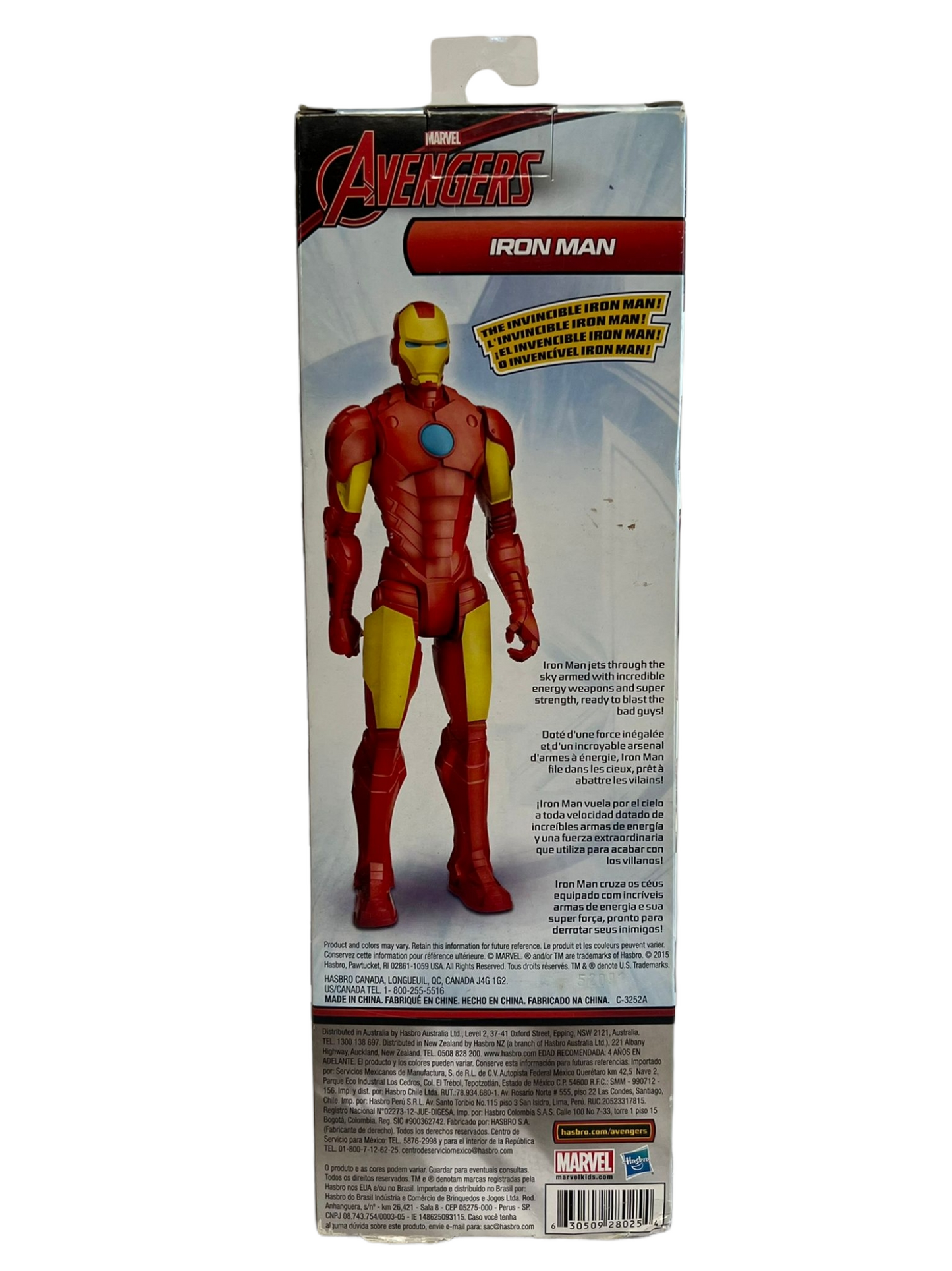 New *IRON MAN Marvel Avengers Titan Hero Series 12" Action Figure