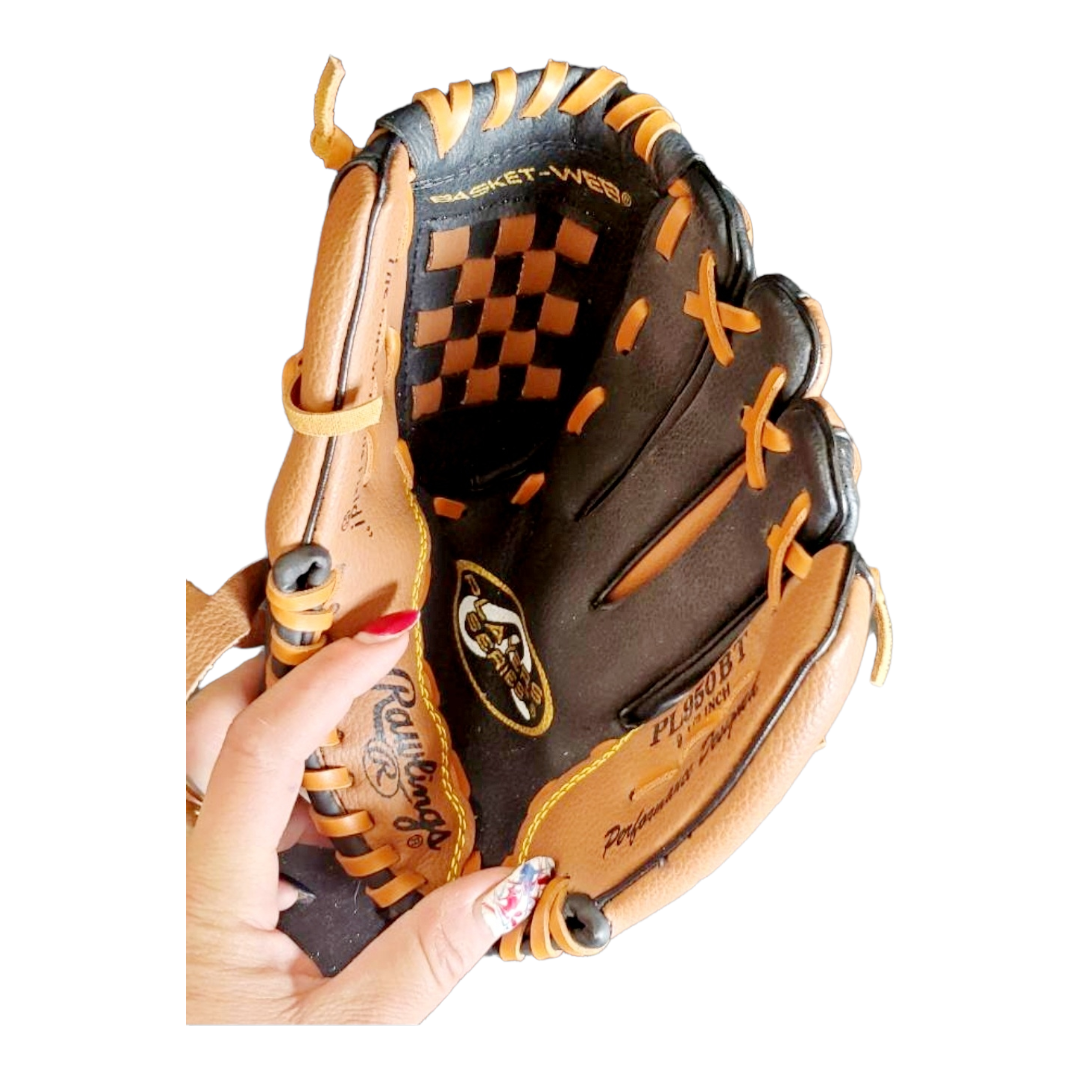 NEW *Rawlings Kids Player Series PL950BT RT Handed Glove 9.5"