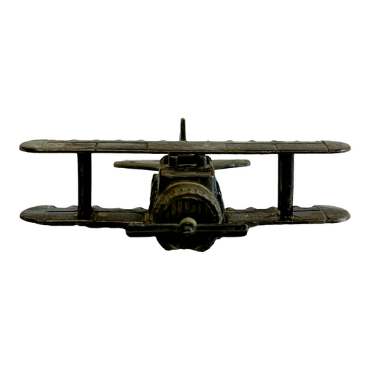 Treasure Gurus *Miniature Metal 'BI-PLANE' Pencil Sharpener