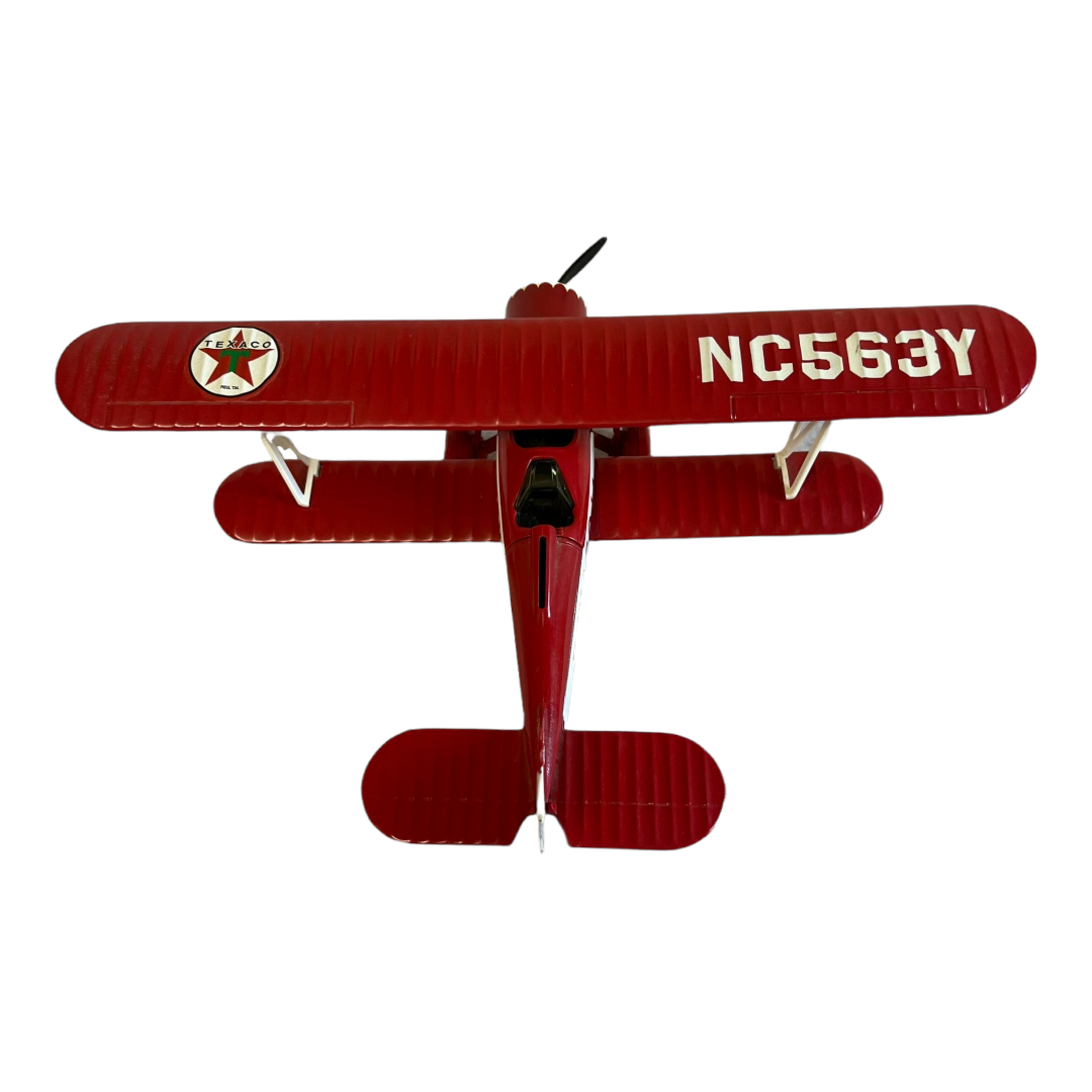NIB *Texaco 1931 Stearman Bi-Plane & Coin Bank (3rd in Series)