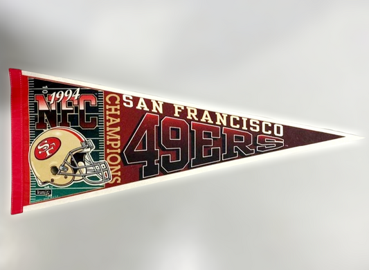 San Francisco 49ers NFC Champion 1994 Official Wall Pennant