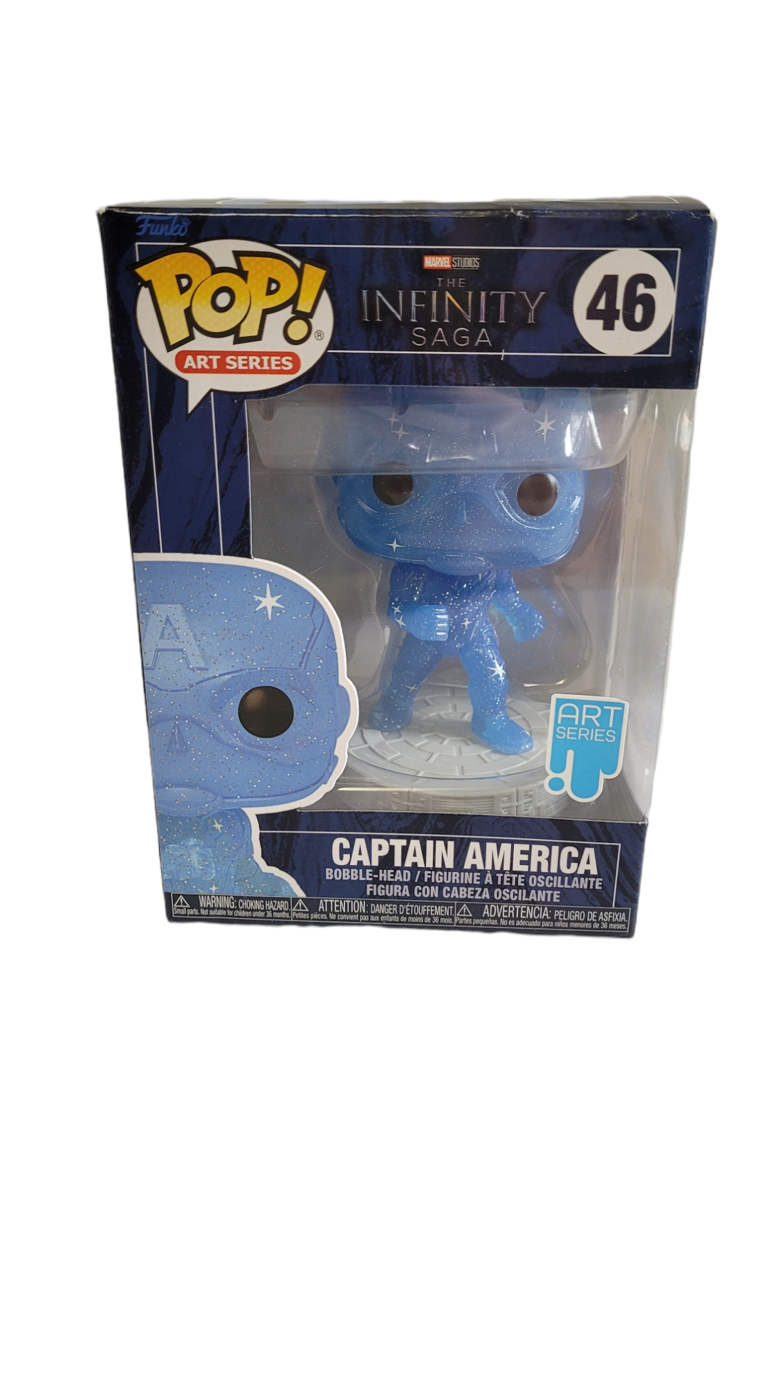 FUNKO POP!! #46 CAPTAIN AMERICA 'Infinity Saga' *Art Series