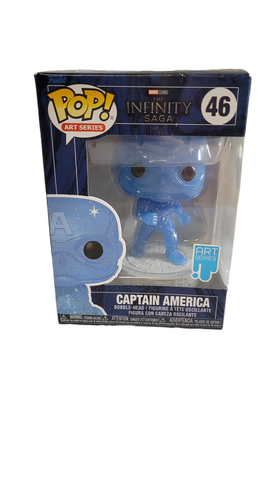FUNKO POP!! #46 CAPTAIN AMERICA 'Infinity Saga' *Art Series