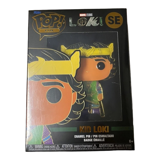 NIP *Funko Pop! "KID LOKI" #SE Pop (Loki) Enamel Pin