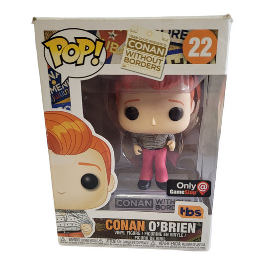 FUNKO POP!! #22 CONAN O'BRIEN "Conan w/out Borders''