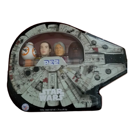 NIB *Star Wars (2017) Pez Millennium Falcon Collection & Tin Box