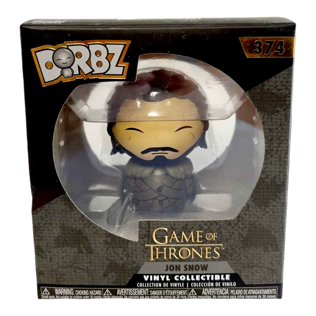 New * Funko Dorbz "Jon Snow" Game of Thrones Figurine #374