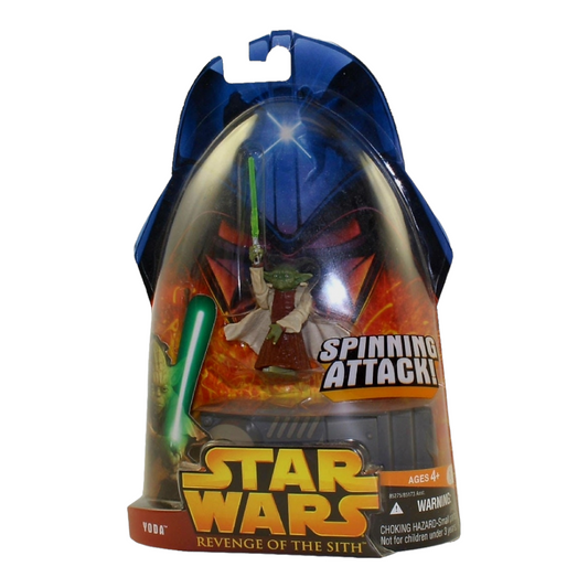 NIB *Star Wars "Yoda Spinning Attack" Revenge of Sith (2005)