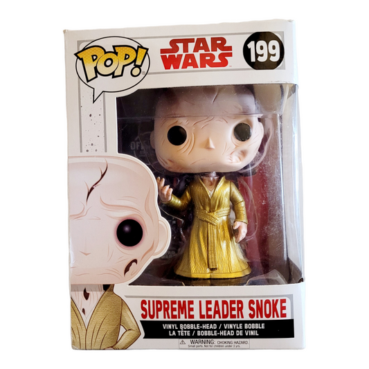 FUNKO POP!! #199 Supreme Leader Snoke "Star Wars''