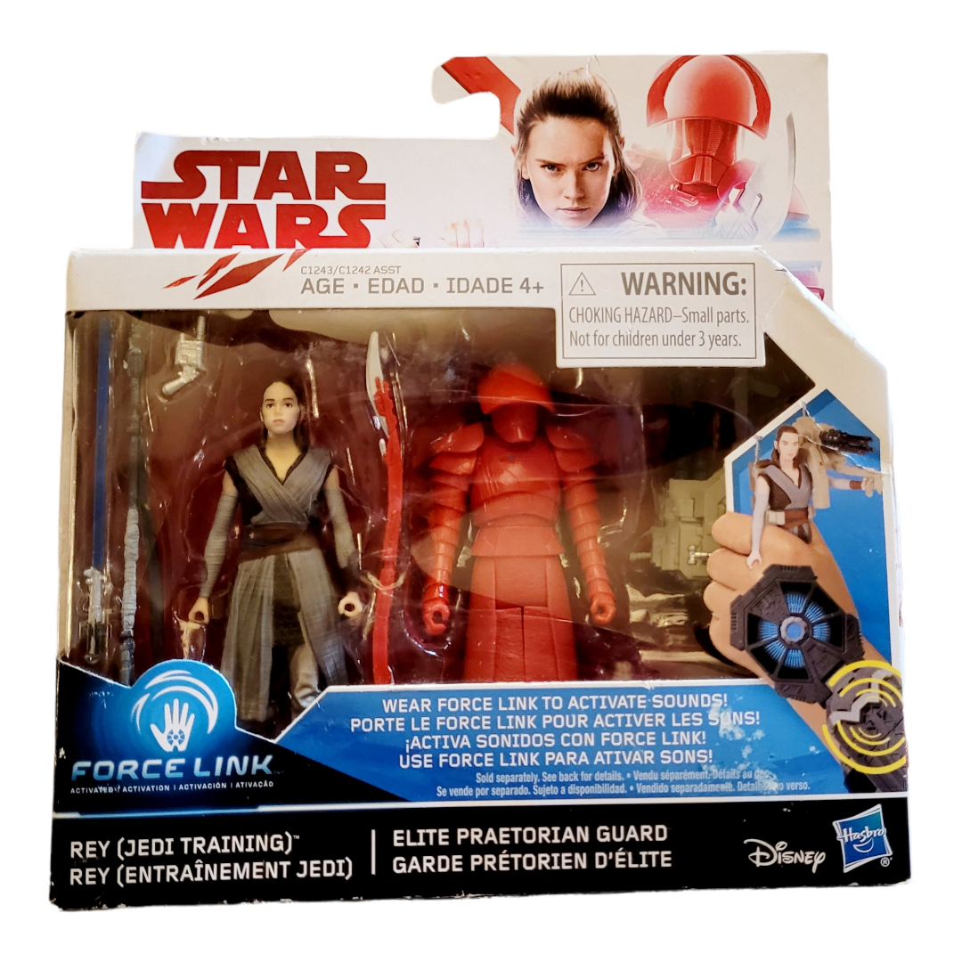 NIP *Star Wars Rey (Jedi Training) & Elite Praetorian Guard 2-Pack