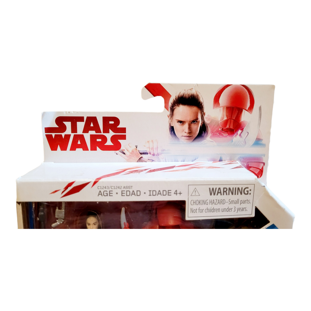 NIP *Star Wars Rey (Jedi Training) & Elite Praetorian Guard 2-Pack