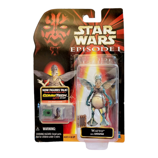 NEW *Star Wars Episode 1 "Watto" Figure w/ Comm Tech
