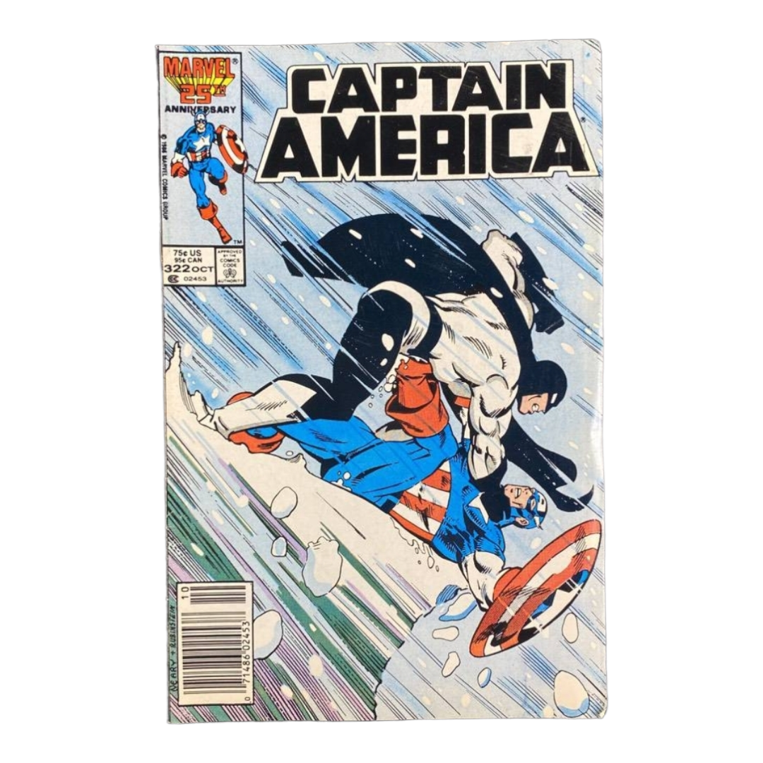 Eight (8) *CAPTAIN AMERICA Comic Books (Bronze Era 1983 -1987)