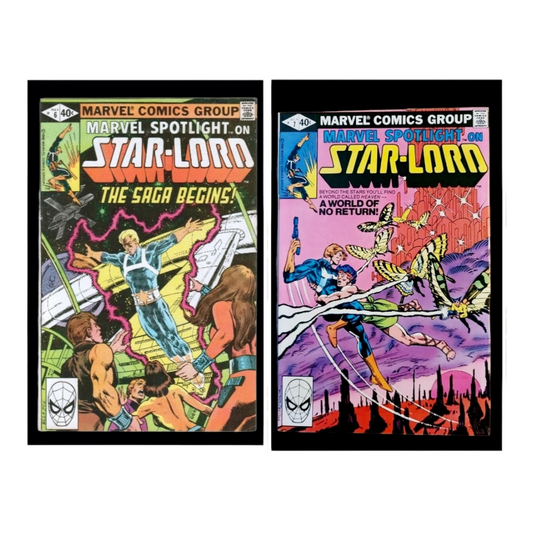 Two *Marvel SpotLight on 'Star-Lord' Comics Vol.2 Issues #6 & 7
