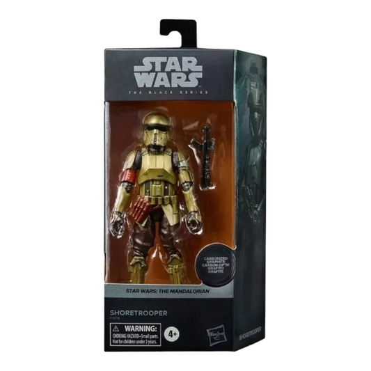 New *Star Wars: Black Series Mandalorian "Shoretrooper" Carbonized Figure