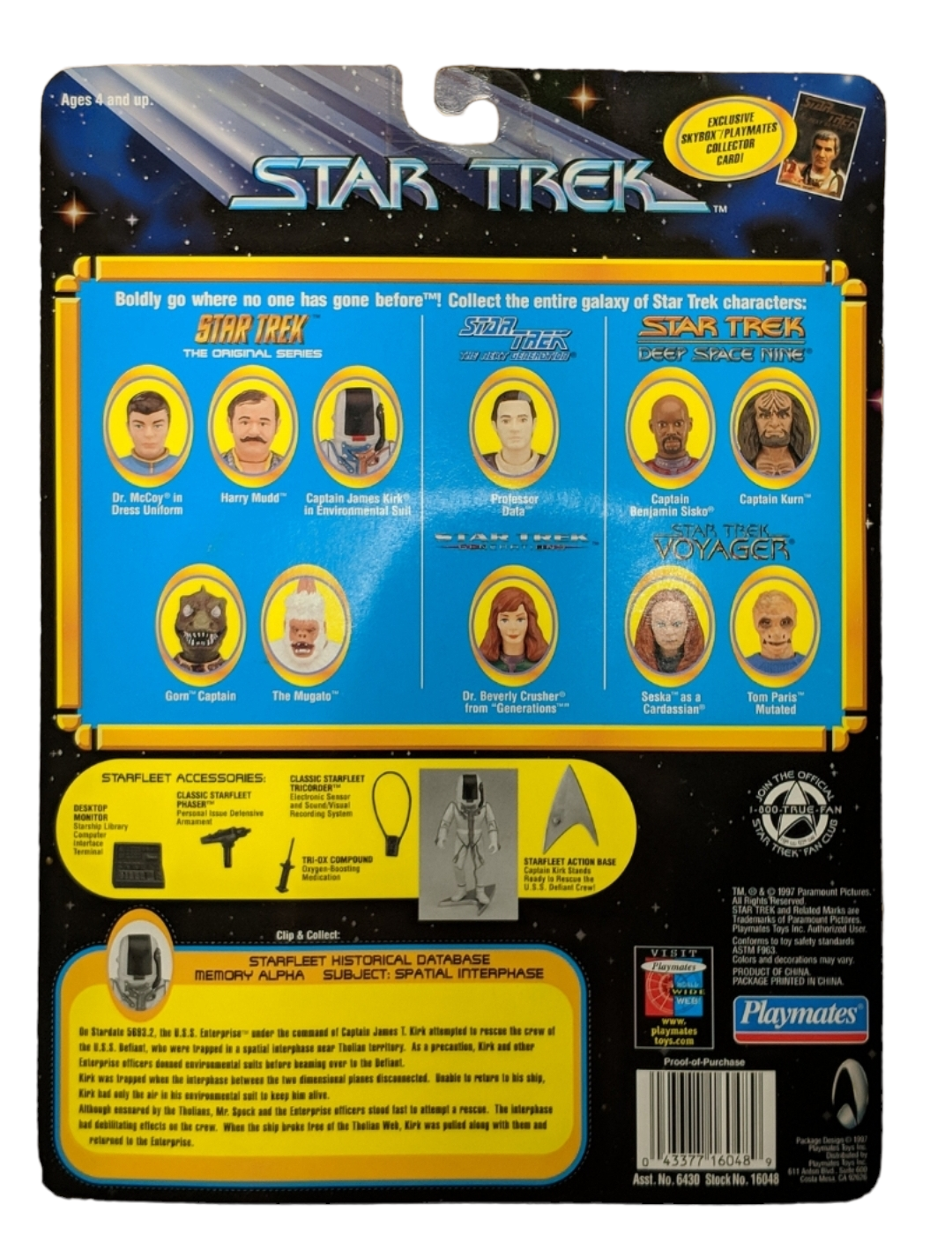 NEW *Star Trek: "Captain Kirk" 1997 Action Figure