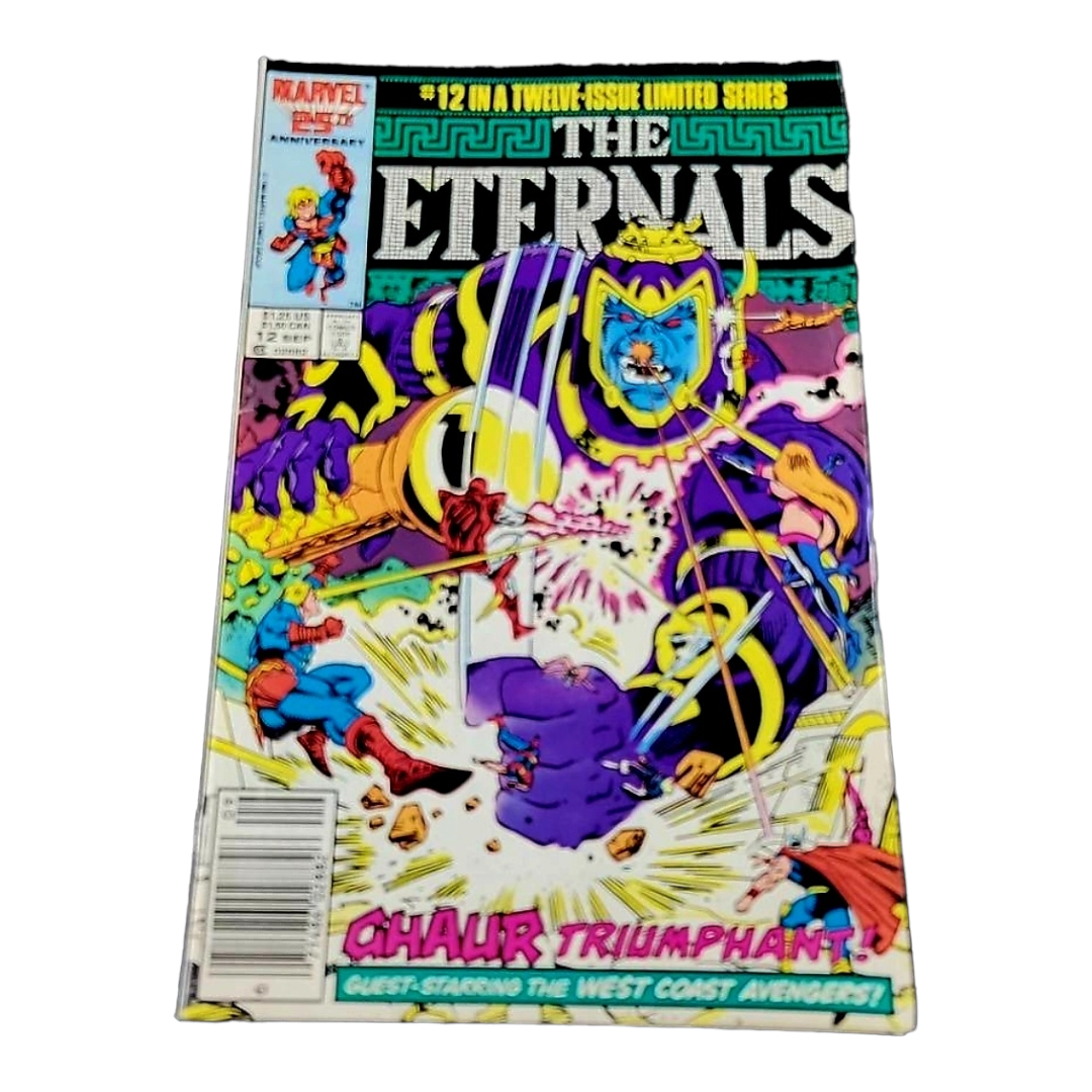 9 Marvel "The Eternals" Limited Series Comic Books