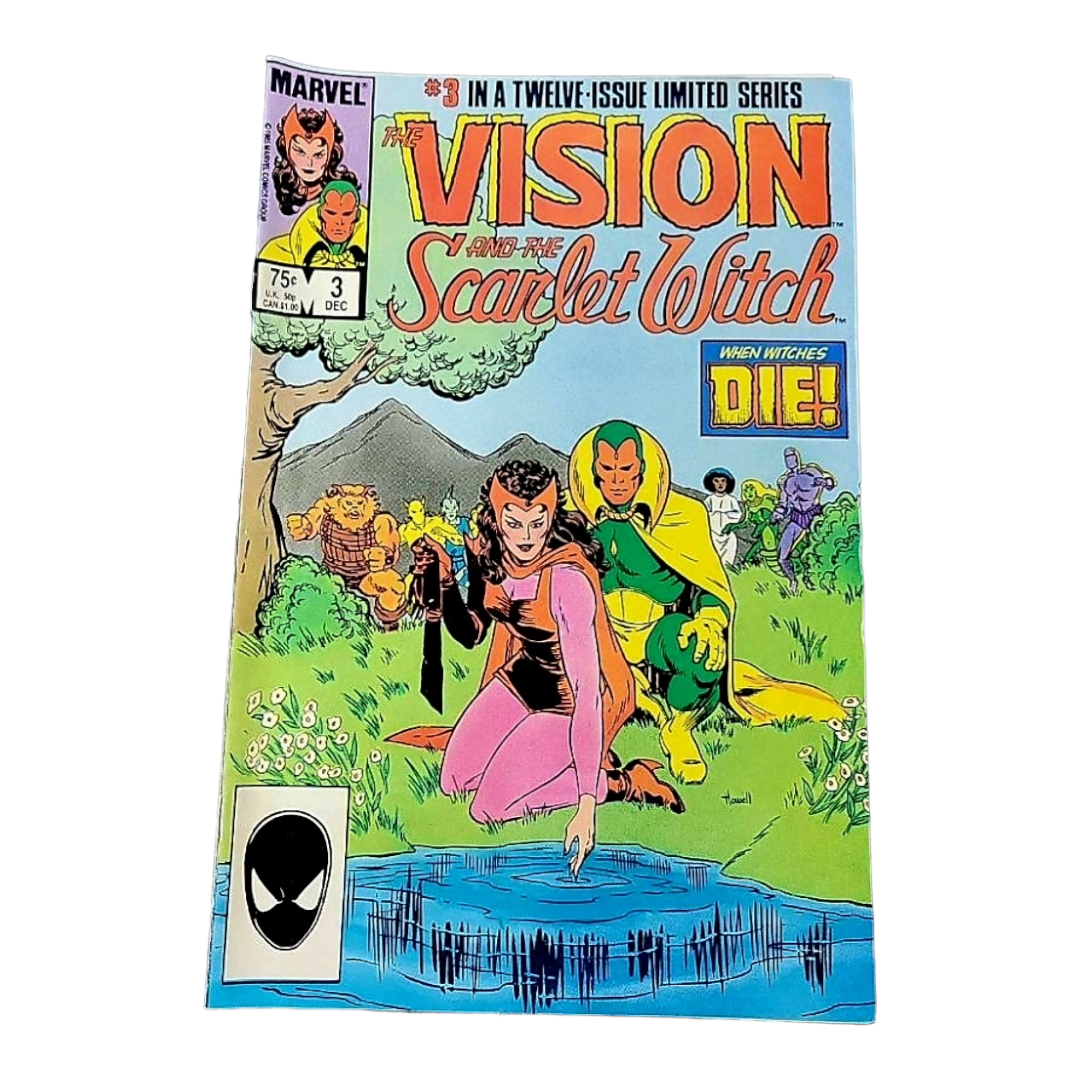 'Vision & the Scarlet Witch' Comic Books #1, 3, 5, 7