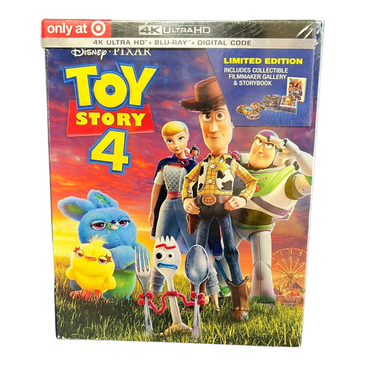 New *Toy Story 4 (Target Exclusive Ltd. Ed.) 4k Ultra HD Blu-ray Digital Code
