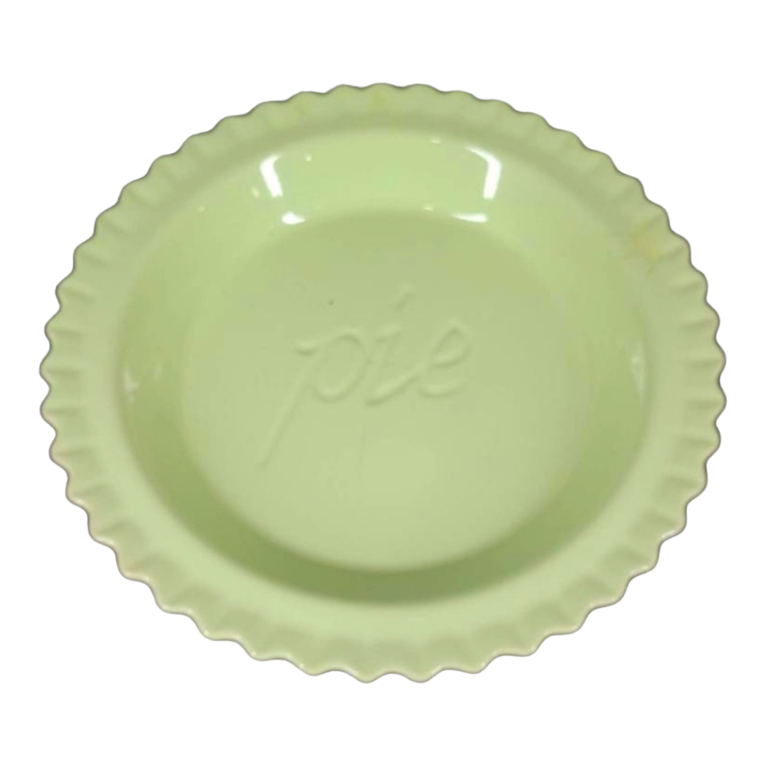 Light Green 9.5"/1Qt Chantal "Pie Plate"