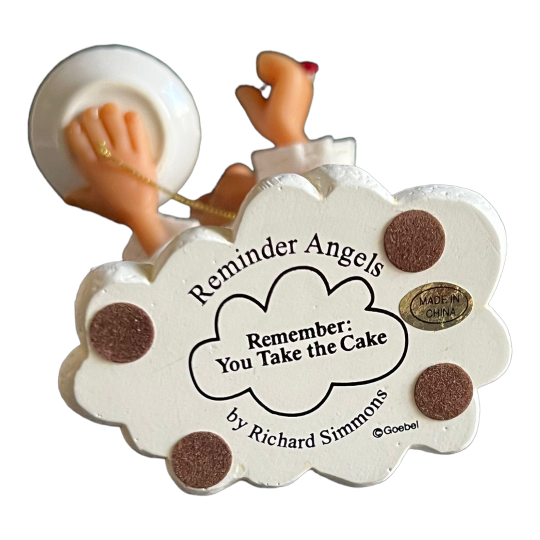 New *Goebel Reminder Angel "Remember You Take The Cake" w/ Box #823104