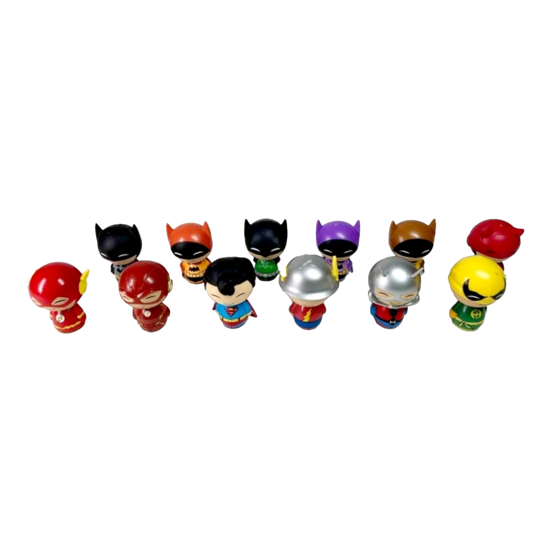 Colorful Super-Heros Collection of 12 Dorbz Characters