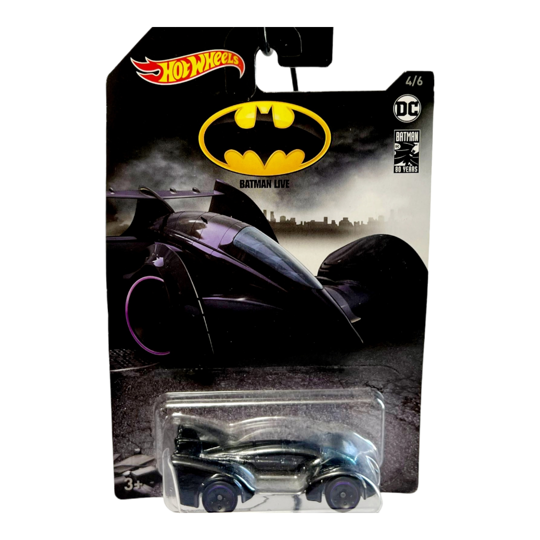 New *4 Hot Wheels/DC Batman Die-Cast Cars