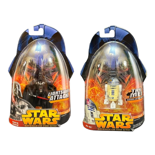 New *2 Star Wars Revenge of the Sith Action Figures