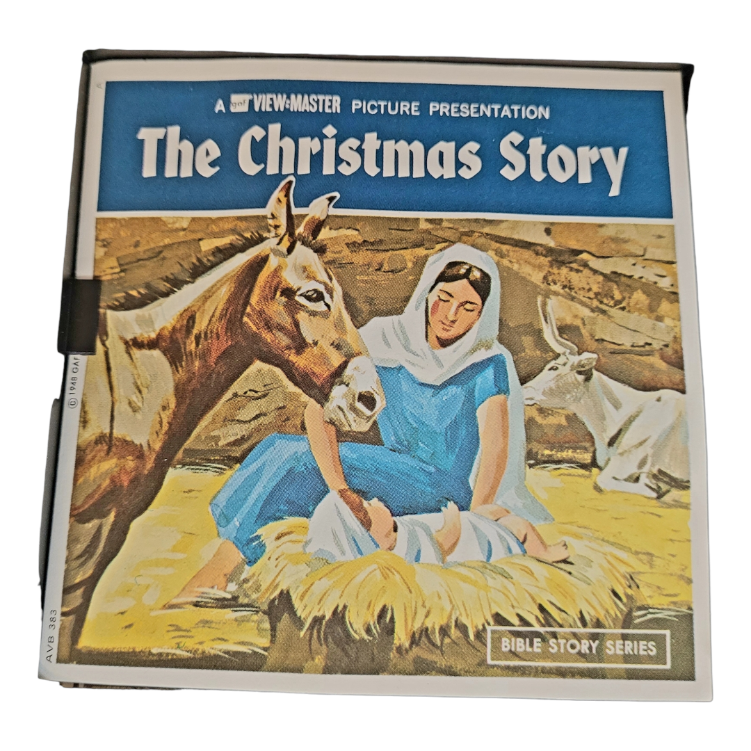 Talking View-Master "The Christmas Story" Childrens 3-Reel Set (1948)