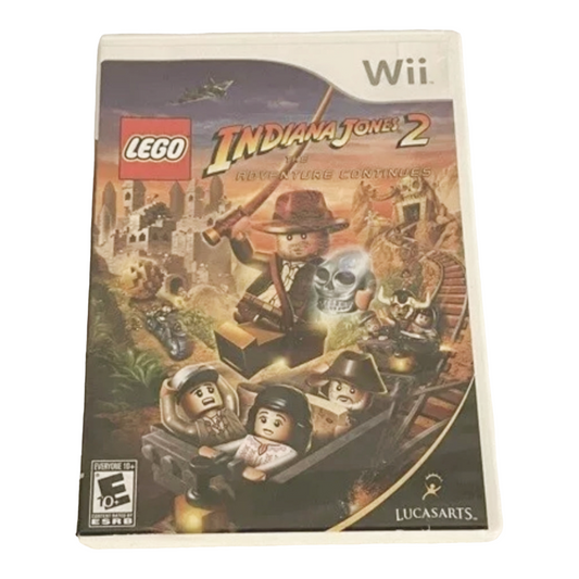 Nintendo - Indiana Jones 2 (Lego) The Adventure Continues. Wii