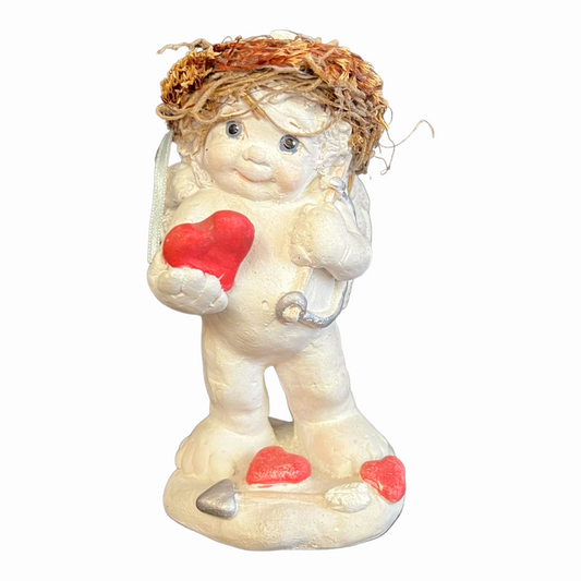 Adorable *Dreamsicles Cherub “Cupid's Arrow” Figurine, by Kristin 1994 (With Box)