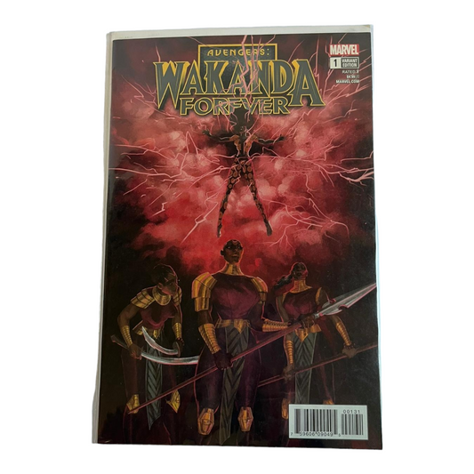 Marvel “Wakanda Forever” Avengers Issue #1 Comic Book