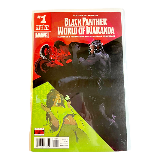 “BLACK PANTHER: World of Wakanda”, Volume #1 Comic Book, by Ta-nehisi Coates.