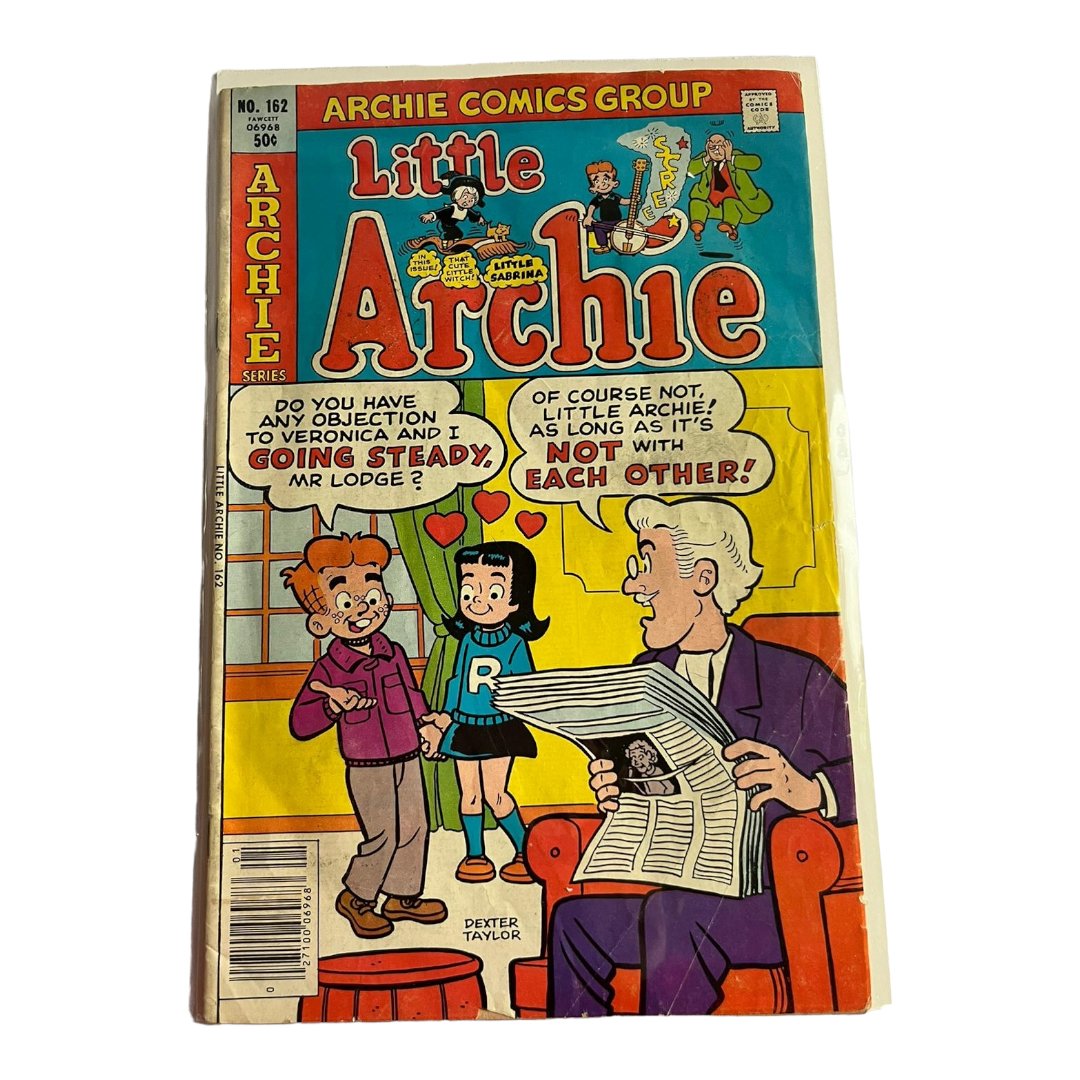 Four (4) of Vintage Archie Series Comic Books: “Little Archie” #162, 566, 570