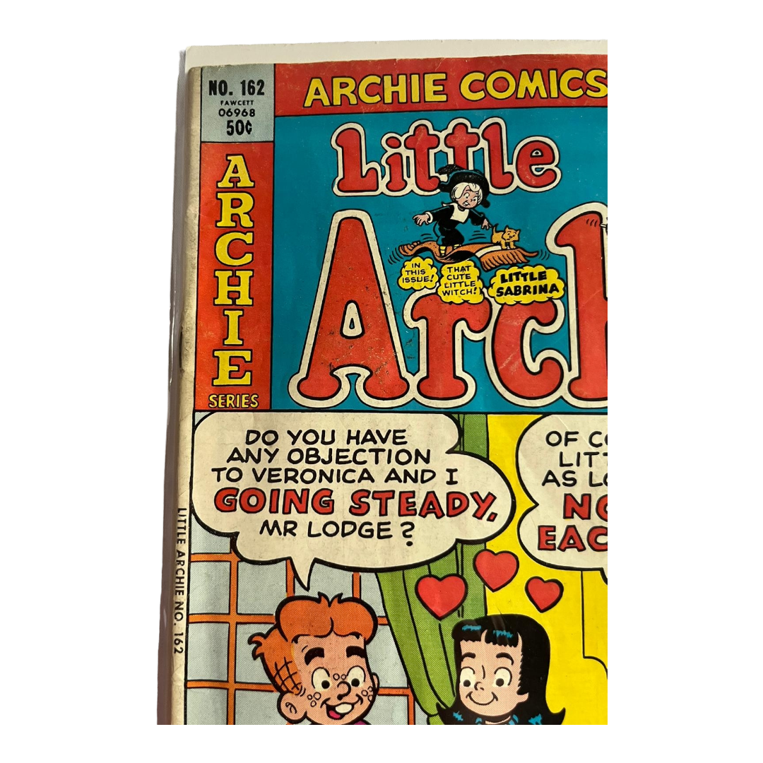 Four (4) of Vintage Archie Series Comic Books: “Little Archie” #162, 566, 570