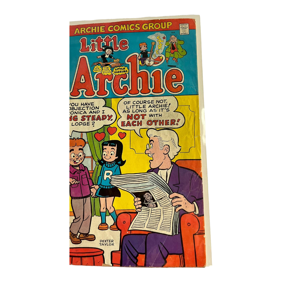 Four (4) of Vintage Archie Series Comic Books: “Little Archie” #162, 566, 570