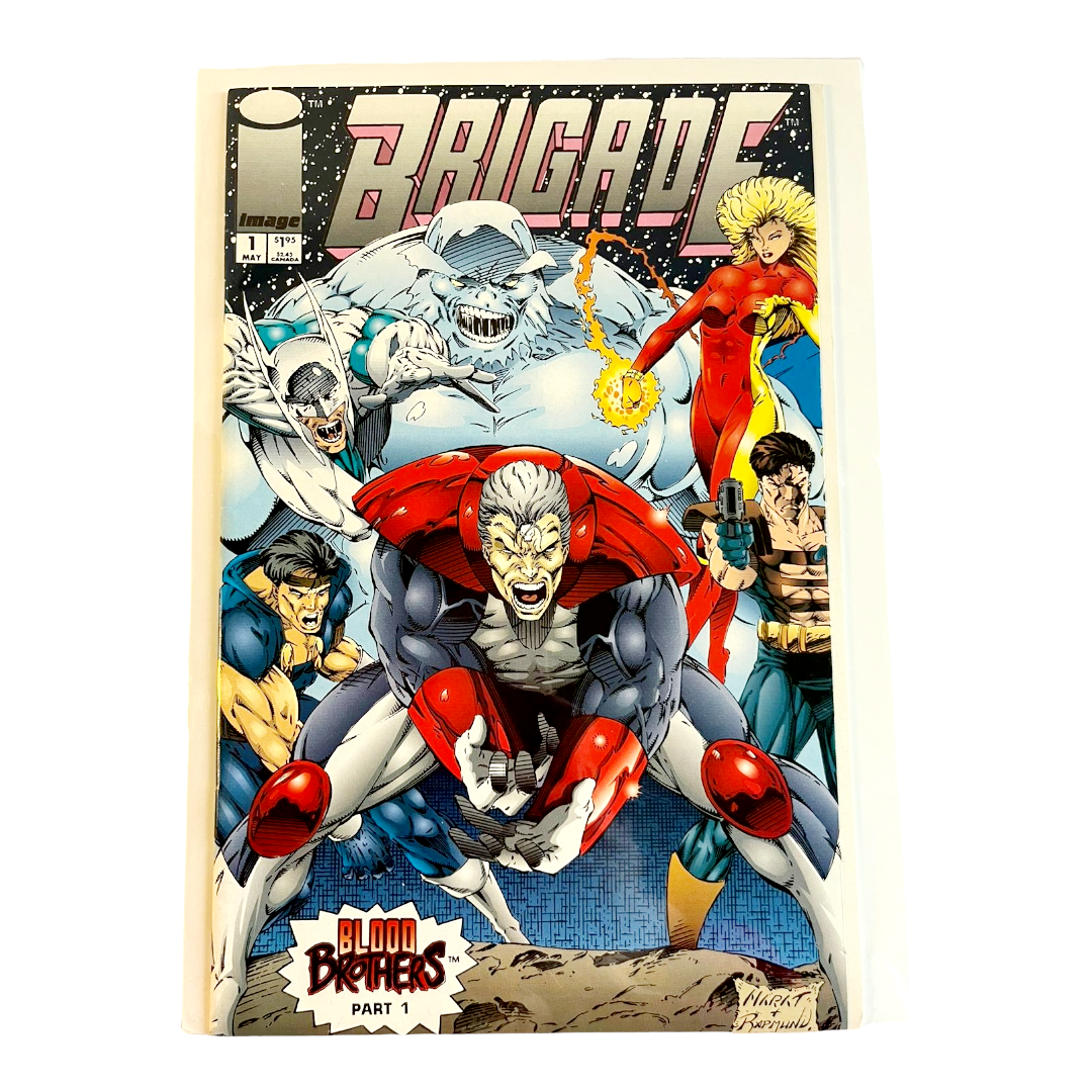 Comic Book. “Brigade” #1, by Image Comics May, 1993.