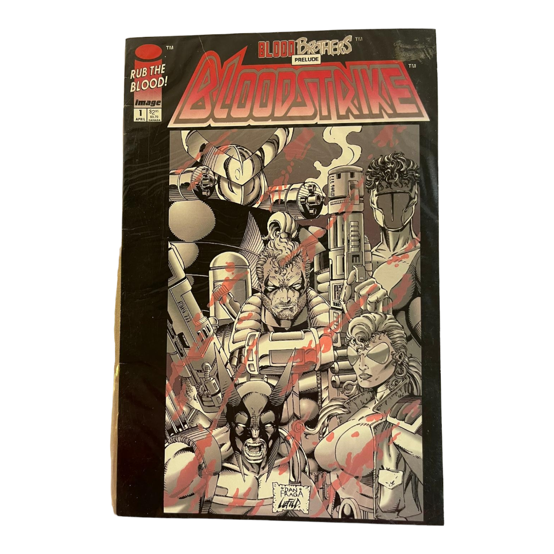 Comic Book. “BloodStrike” #1, by Image Comics April, 1993.