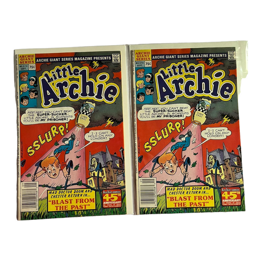 Four (4) of Vintage Archie Series Comic Books: “Little Archie” #162, 566, 570