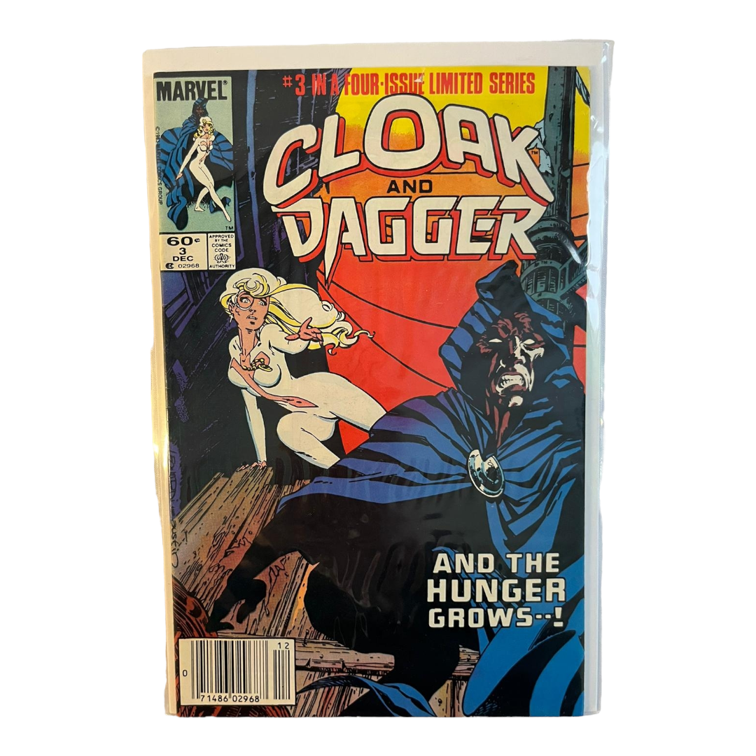 Lot of Six (6) Marvel “CLOAK & DAGGER” Comic Books & 25th Anniversary Issue