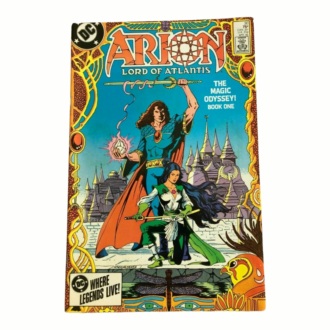 Six (6) Vintage “ARION: Lord of Atlantis” Comic Books by DC (#2, 27, 28 & 30-32)